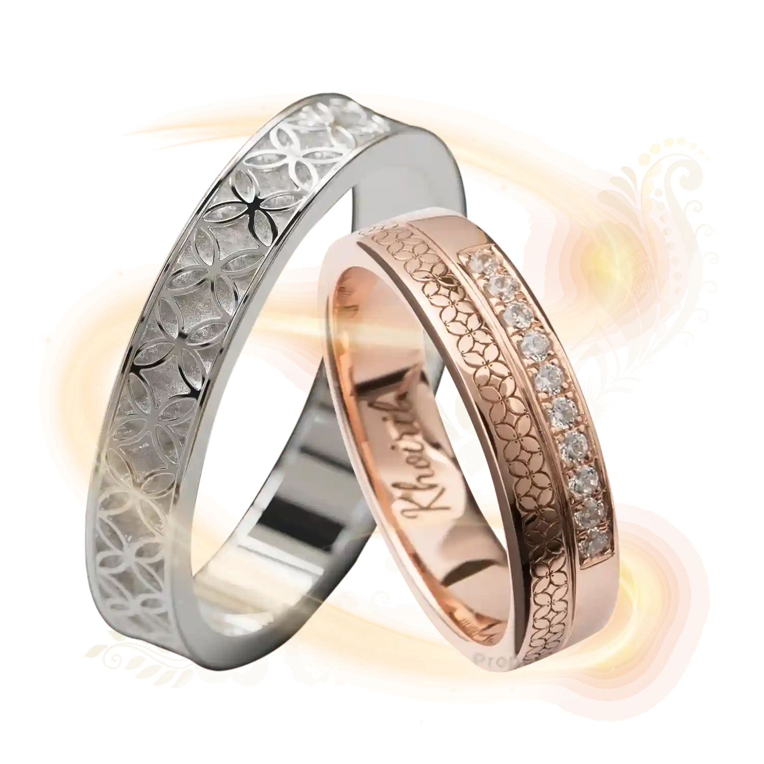 Cincin Nikah Motif Jawa