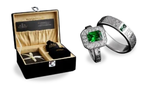 Cincin Nikah Nusantara Series Motif Borneo