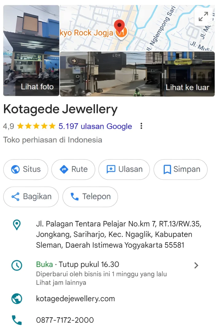 Kotagede Jewellery