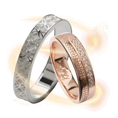 Cincin Nikah Motif Jawa